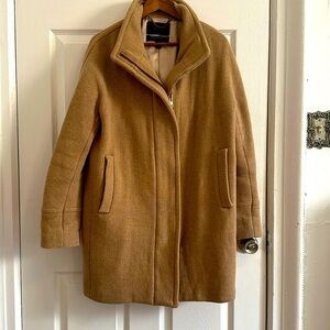 J. Crew Tan Pea Coat
